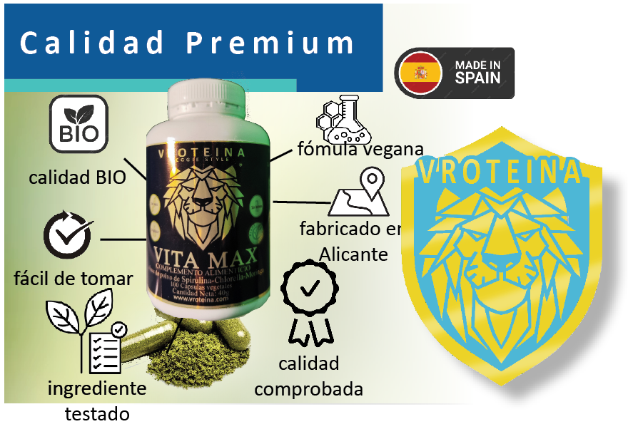 VitaMax = Spirulina+Moringa+Chlorella - Imagen 3